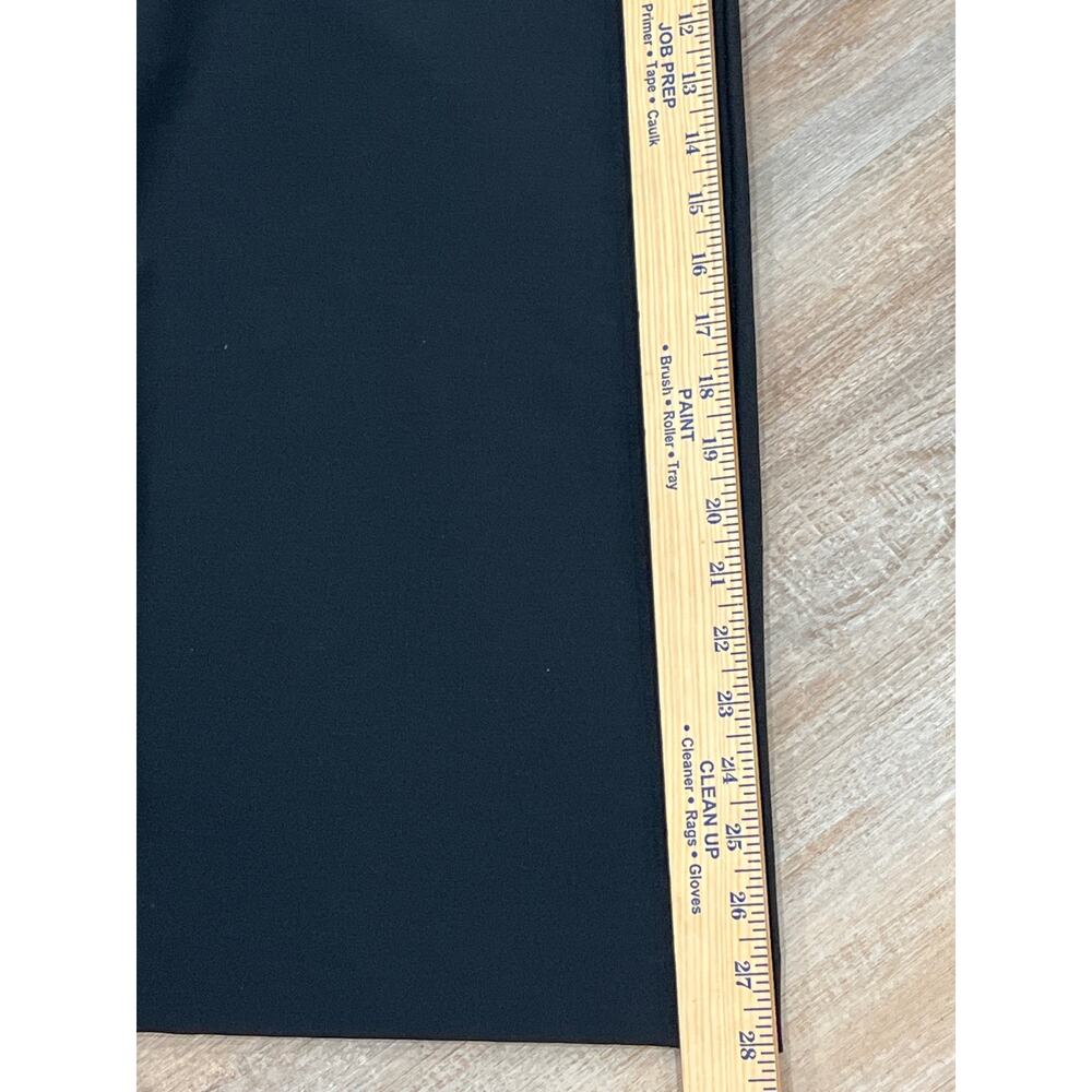 Express Editor Wide Leg Black Pants Size 2R Mid Rise Stretch Career Chic EUC - Picture 16 of 17